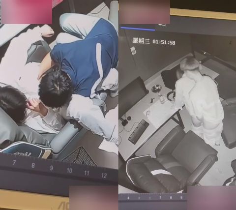 河北武安这次又火了一把 不亏是年轻小情侣只要想操逼随时随地都能提屌插入 咱就是说不知道网吧包厢里都有监控吗 年轻人就是猛 脱了裤子就开始舔逼湿润直接提屌爆操 收